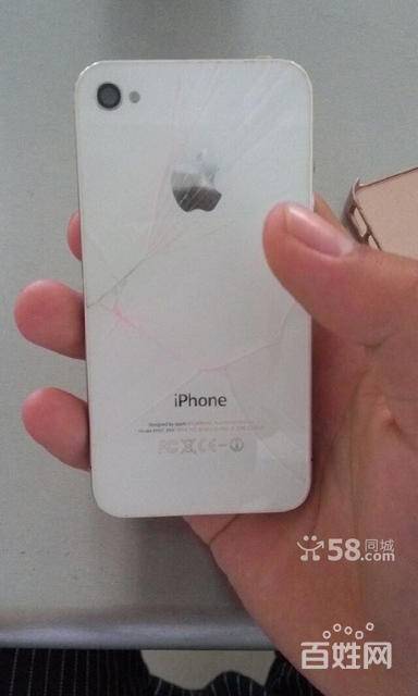 【图】- 苹果四自用手机,白色,移动二g,联通3g,