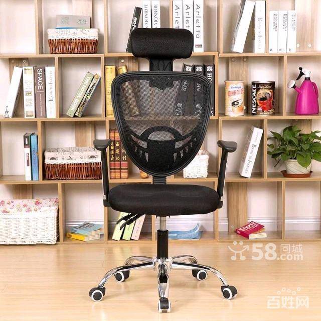 【图】- 转让全新闲置网面黑色转椅一把 可调节